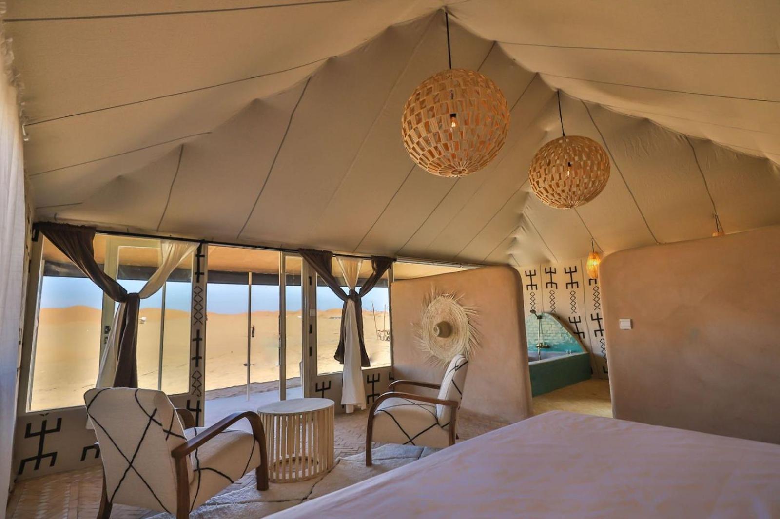 Hotel Aiour Luxury Camp Merzouga Zewnętrze zdjęcie