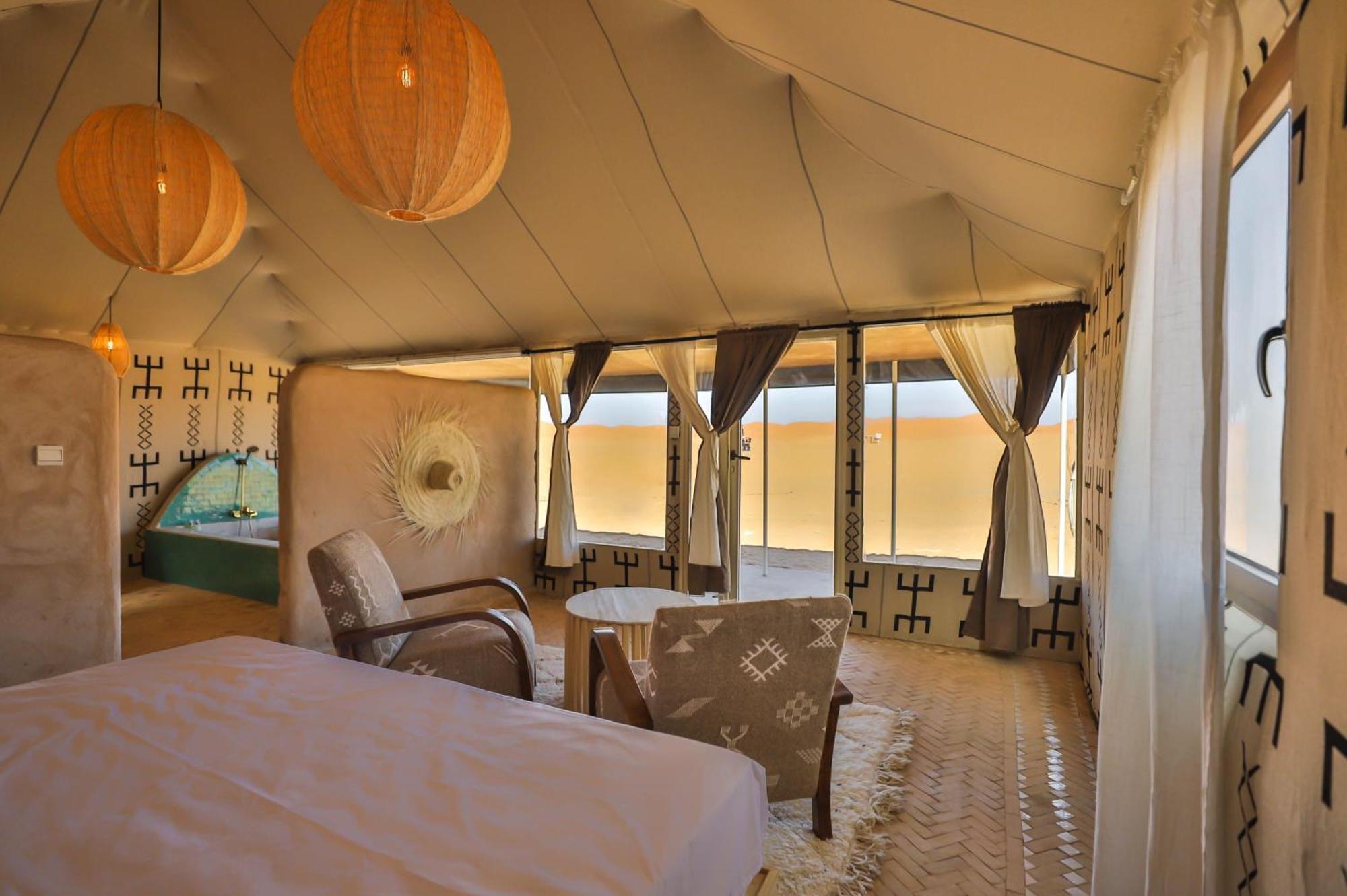Hotel Aiour Luxury Camp Merzouga Zewnętrze zdjęcie